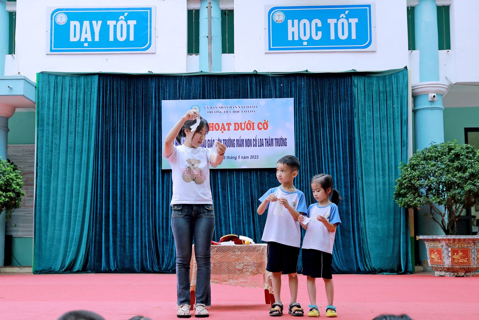 CHƯƠNG TRÌNH TRẢI NGHIỆM: " HÀNH TRANG CHO BÉ VÀO LỚP 1 " NĂM HỌC 2022-2023 CỦA CÁC BÉ TRƯỜNG MẦM NON CỔ LOA.