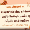 TRƯỜNG MẦM NON CỔ LOA TRIỂN KHAI "THÁNG HÀNH ĐỘNG VÌ AN TOÀN THỰC PHẨM" NĂM 2025