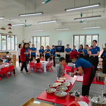&quot;TỔ CHỨC KIẾN TẬP ĐỔI MỚI HÌNH THỨC TRONG HOẠT ĐỘNG NUÔI DƯỠNG TRẺ TẠI TRƯỜNG MẦM NON CỔ LOA&quot;
