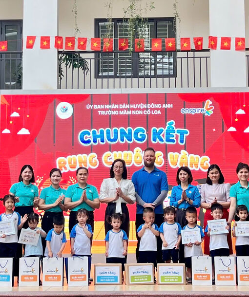 CHUNG KẾT CUỘC THI “RUNG CHUÔNG VÀNG” NĂM HỌC 2024-2025 TRƯỜNG MẦM NON CỔ LOA