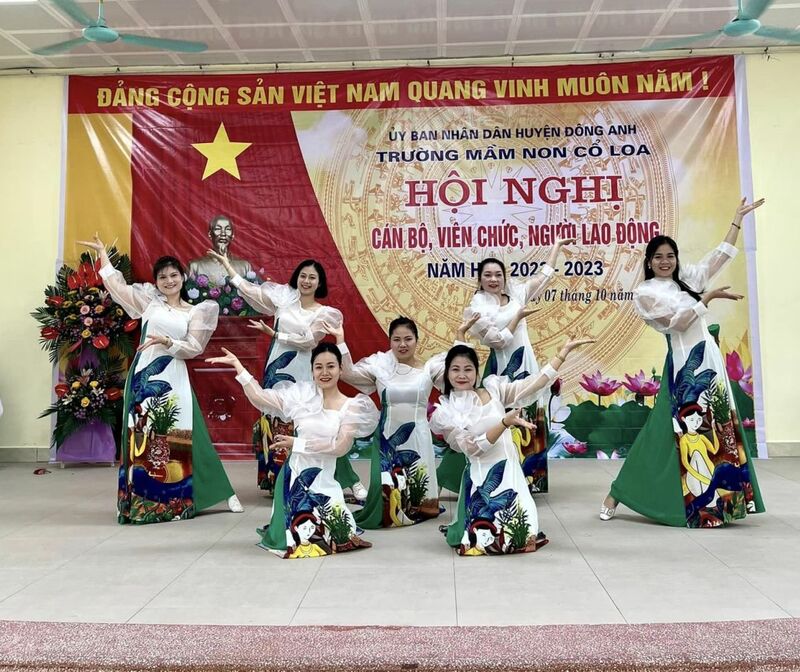 HỘI NGHỊ CÁN BỘ, VIÊN CHỨC, NGƯỜI LAO ĐỘNG TRƯỜNG MẦM NON CỔ LOA NĂM HỌC : 2022-2023