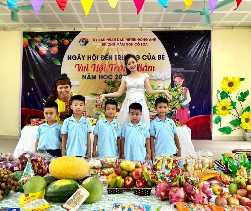 TRƯỜNG MẦM NON CỔ LOA VUI TẾT TRUNG THU
