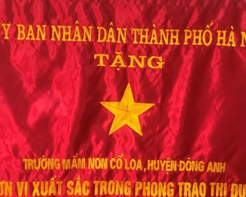 CHÚC MỪNG TRƯỜNG MẦM NON CỔ LOA ĐÃ ĐƯỢC UBND TP HÀ NỘI TẶNG CỜ THI ĐUA XUẤT SẮC NĂM HỌC 2020 – 2021.