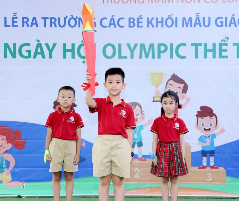 &quot; LỄ RA TRƯỜNG CHO CÁC BÉ KHỐI MGL TRƯỜNG MN CỔ LOA&quot; và “NGÀY HỘI OLYMPIC THỂ THAO 2022&quot;.