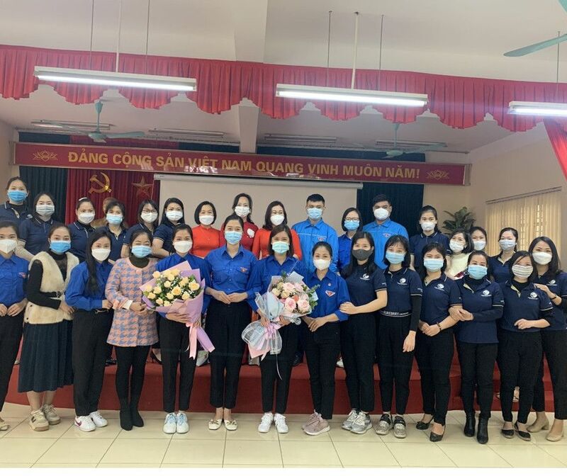 ĐẠI HỘI CHI ĐOÀN TRƯỜNG MẦM NON CỔ LOA NHIỆM KỲ 2021-2022