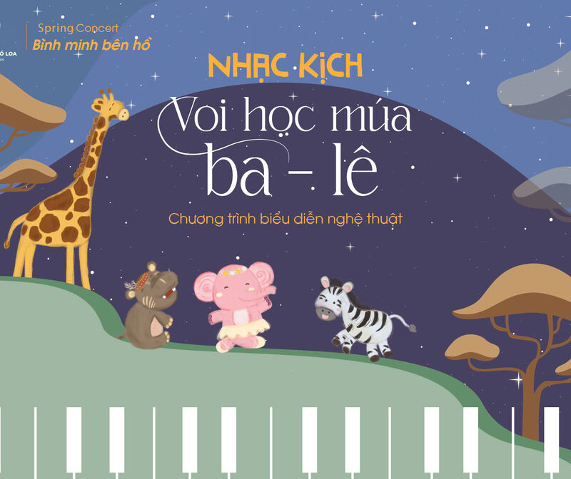 Sơ duyệt chương trình nhạc kịch "Voi học múa bale"