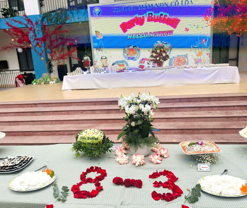 Tiệc buffet tháng 03 - Chào mừng ngày quốc tế phụ nữ 8-3