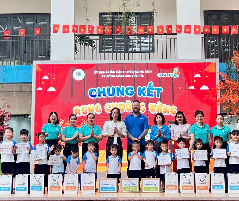CHUNG KẾT CUỘC THI “RUNG CHUÔNG VÀNG” NĂM HỌC 2024-2025 TRƯỜNG MẦM NON CỔ LOA