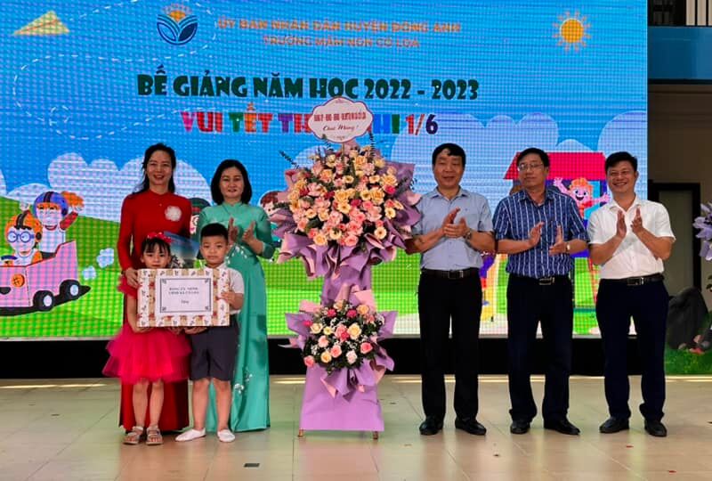 TRƯỜNG MẦM NON CỔ LOA CHÚC MỪNG NGÀY QUỐC TẾ THIẾU NHI 1-6