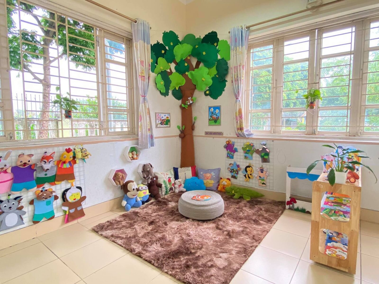 TRƯỜNG MẦM NON CỔ LOA CHUẨN BỊ MÔI TRƯỜNG LỚP HỌC SẴN SÀNG CHO NĂM HỌC MỚI!