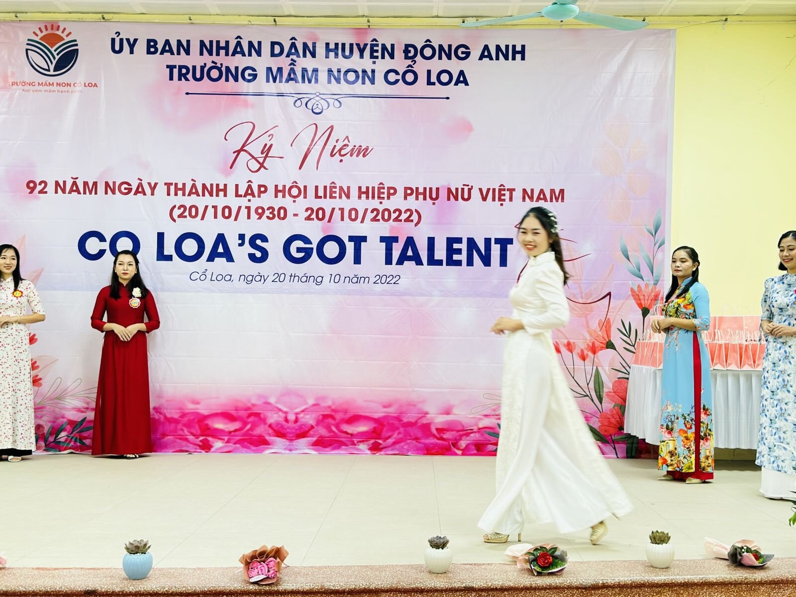 KỶ NIỆM 92 NĂM THÀNH LẬP HỘI LHPN VIỆT NAM- TRƯỜNG MẦM NON CỔ LOA ĐÃ TỔ CHỨC: HỘI THI " CỔ LOA GOTTALENT"