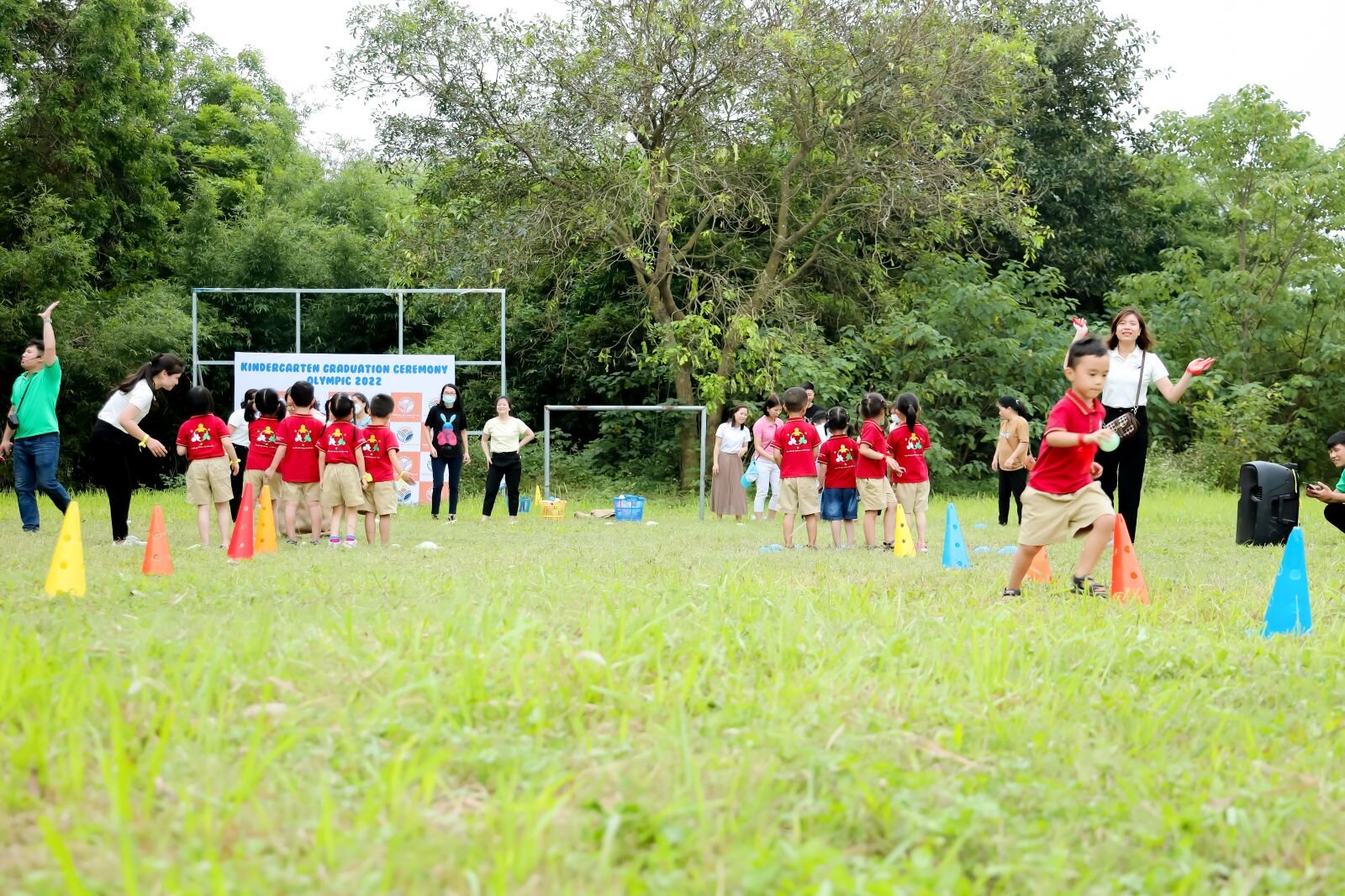 " LỄ RA TRƯỜNG CHO CÁC BÉ KHỐI MGL TRƯỜNG MN CỔ LOA" và “NGÀY HỘI OLYMPIC THỂ THAO 2022".