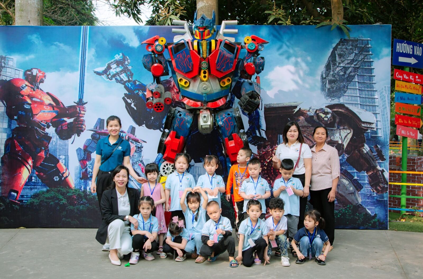 HOẠT ĐỘNG THAM QUAN TRẢI NGHIỆM TẠI KHU TRANG TRẠI GIÁO DỤC CÁNH BUỒM XANH CỦA KHỐI MẪU GIÁO LỚN VÀ MẪU GIÁO NHỠ