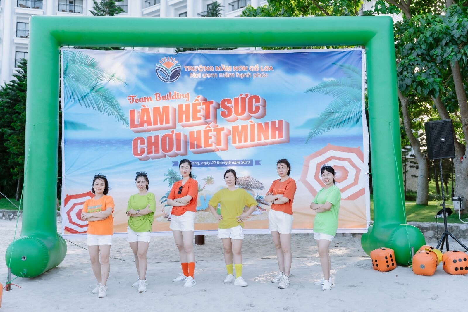 CB- GV- NV TRƯỜNG MN CỔ LOA THĂM QUAN HỌC TẬP HÈ 2023