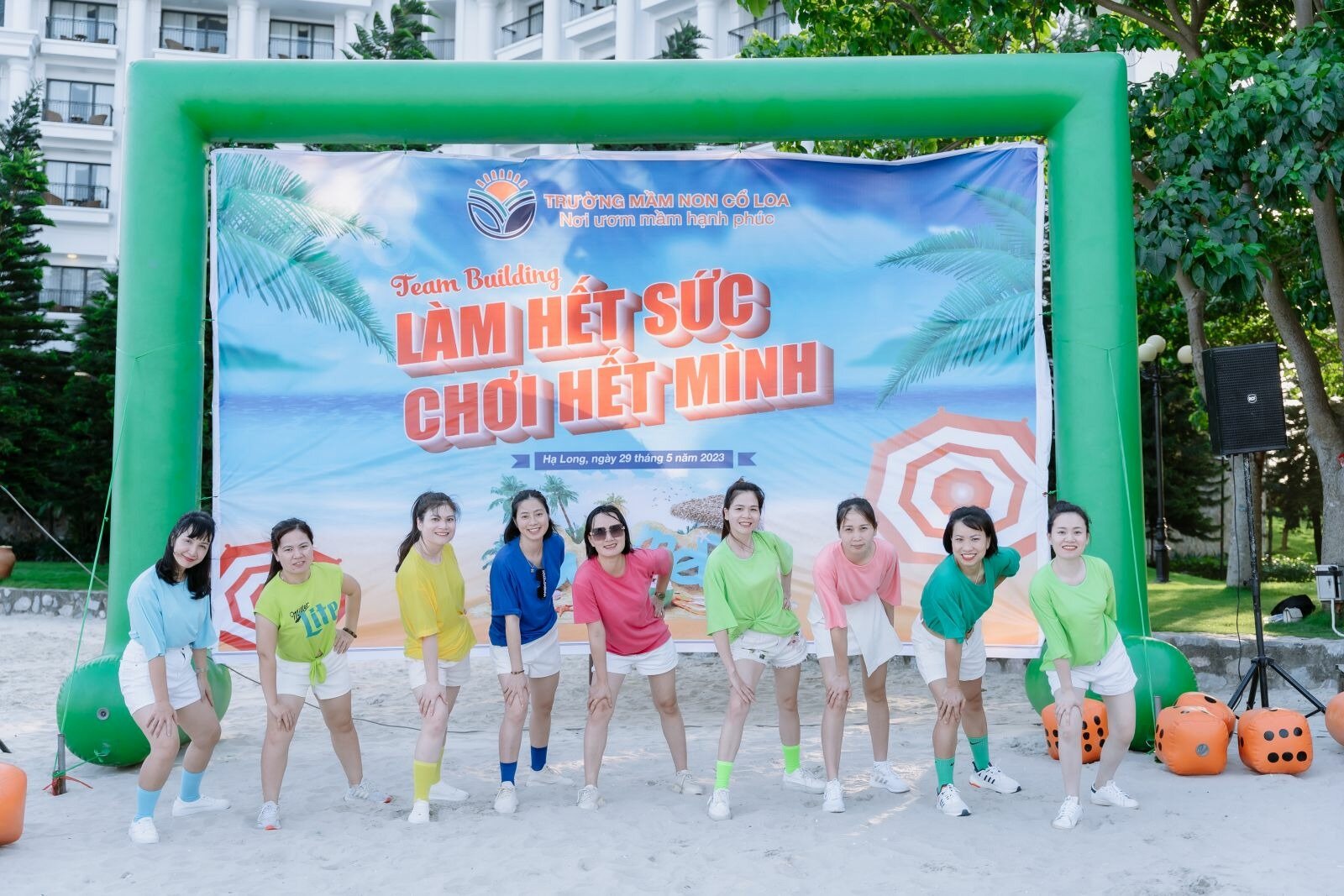 CB- GV- NV TRƯỜNG MN CỔ LOA THĂM QUAN HỌC TẬP HÈ 2023
