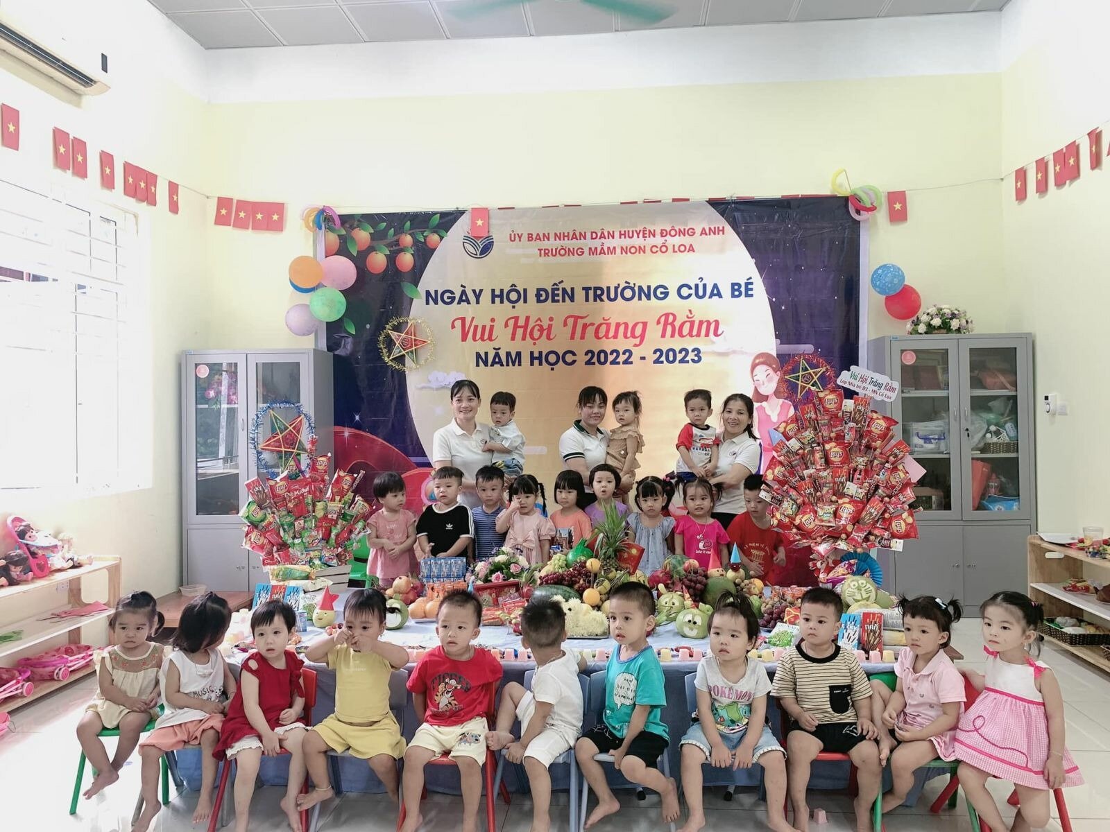 TRƯỜNG MẦM NON CỔ LOA VUI TẾT TRUNG THU