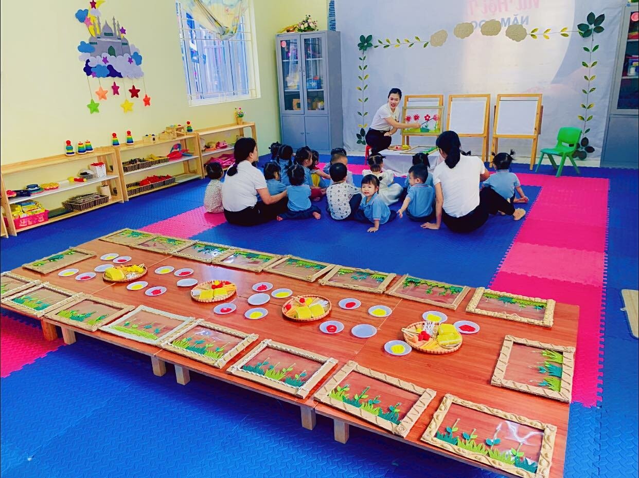 Trường mầm non Cổ Loa thi đua lập thành tích chào mừng 40 năm ngày nhà giáo Việt Nam (20/11/1982 - 20/11/2022).